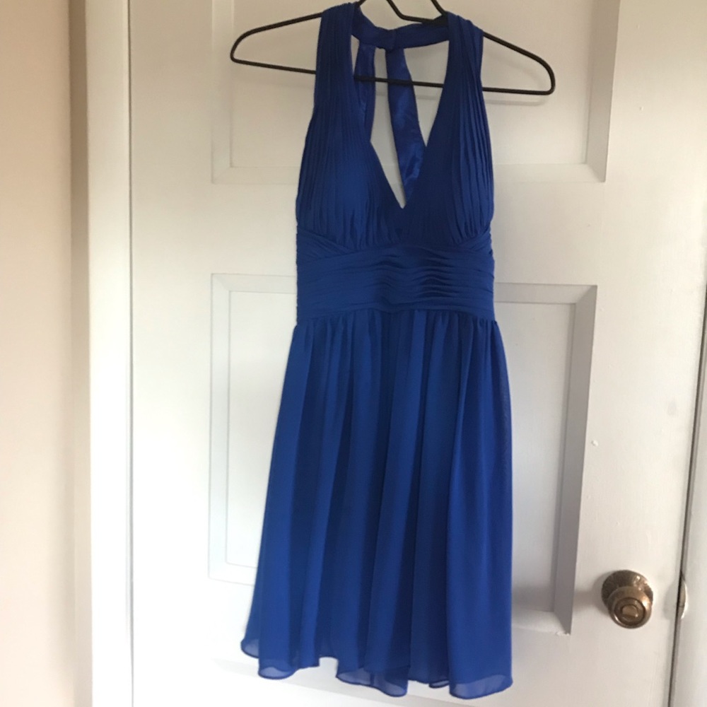 Caché Blue Cocktail Dress